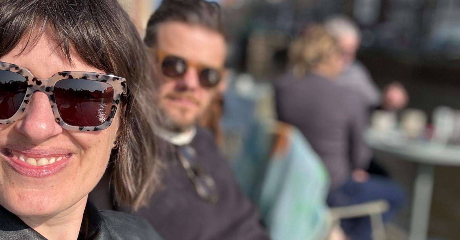 ‘Mijn man en ik hebben elkaar nooit proberen bij te sturen'