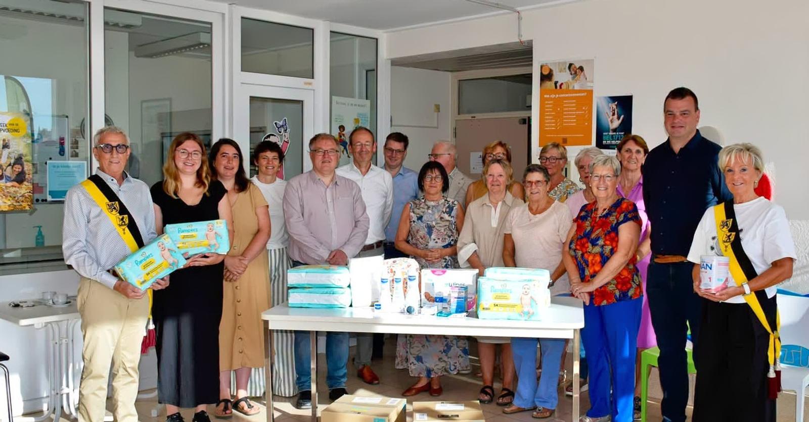 Rotary Nieuwpoort-Westhoek schenkt 3.000 euro aan Domino