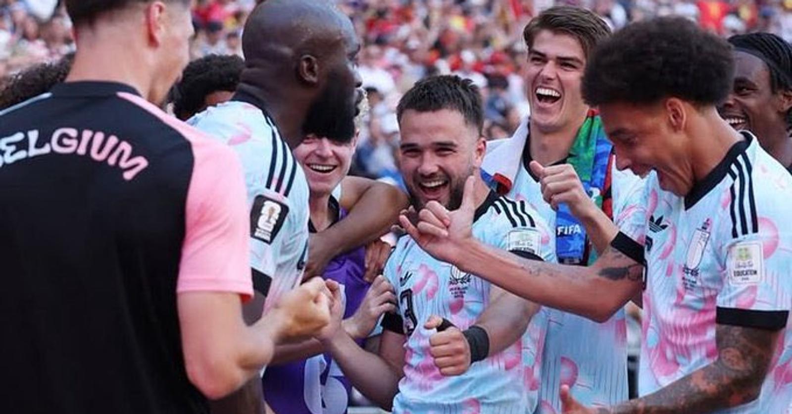 Photo Équipe Diables Rouges Victoire Le monde entier exulte après la victoire des Diables rouges: