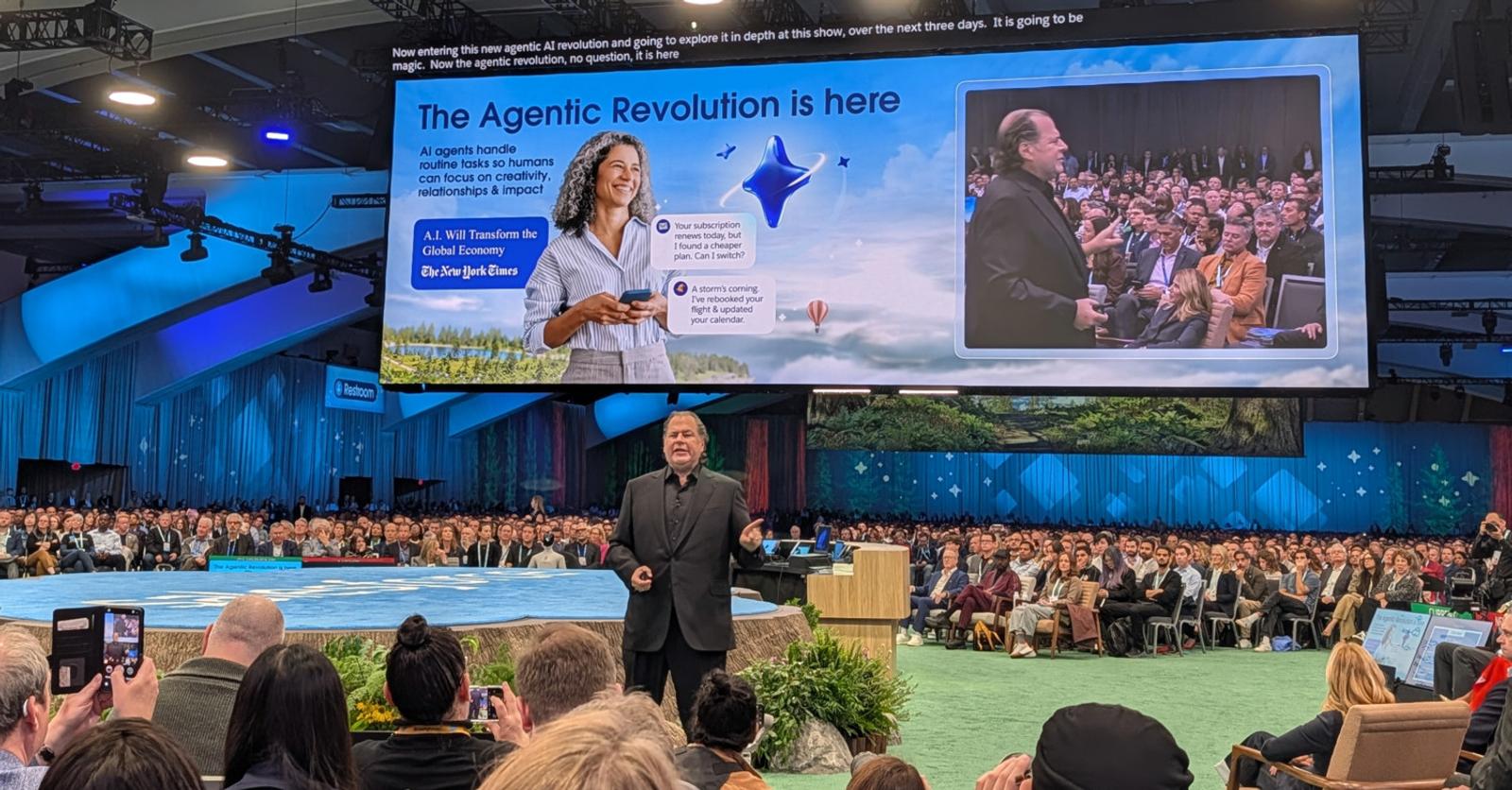 Salesforce-CEO: ‘We staan veel verder in Agentic AI dan al onze ...