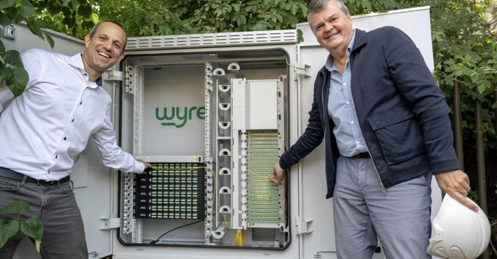 Wyre connects the first family in Mechelen with a fiber optic cable
