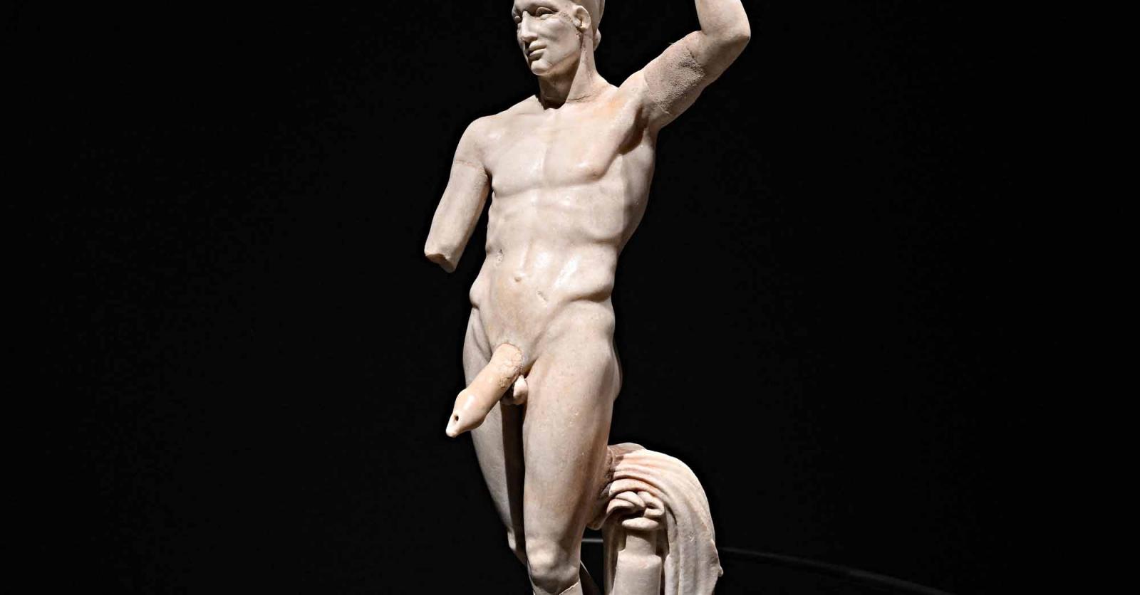 art érotique statue bronze male homme nu énorme sexe – Kikooyou Art Gallery