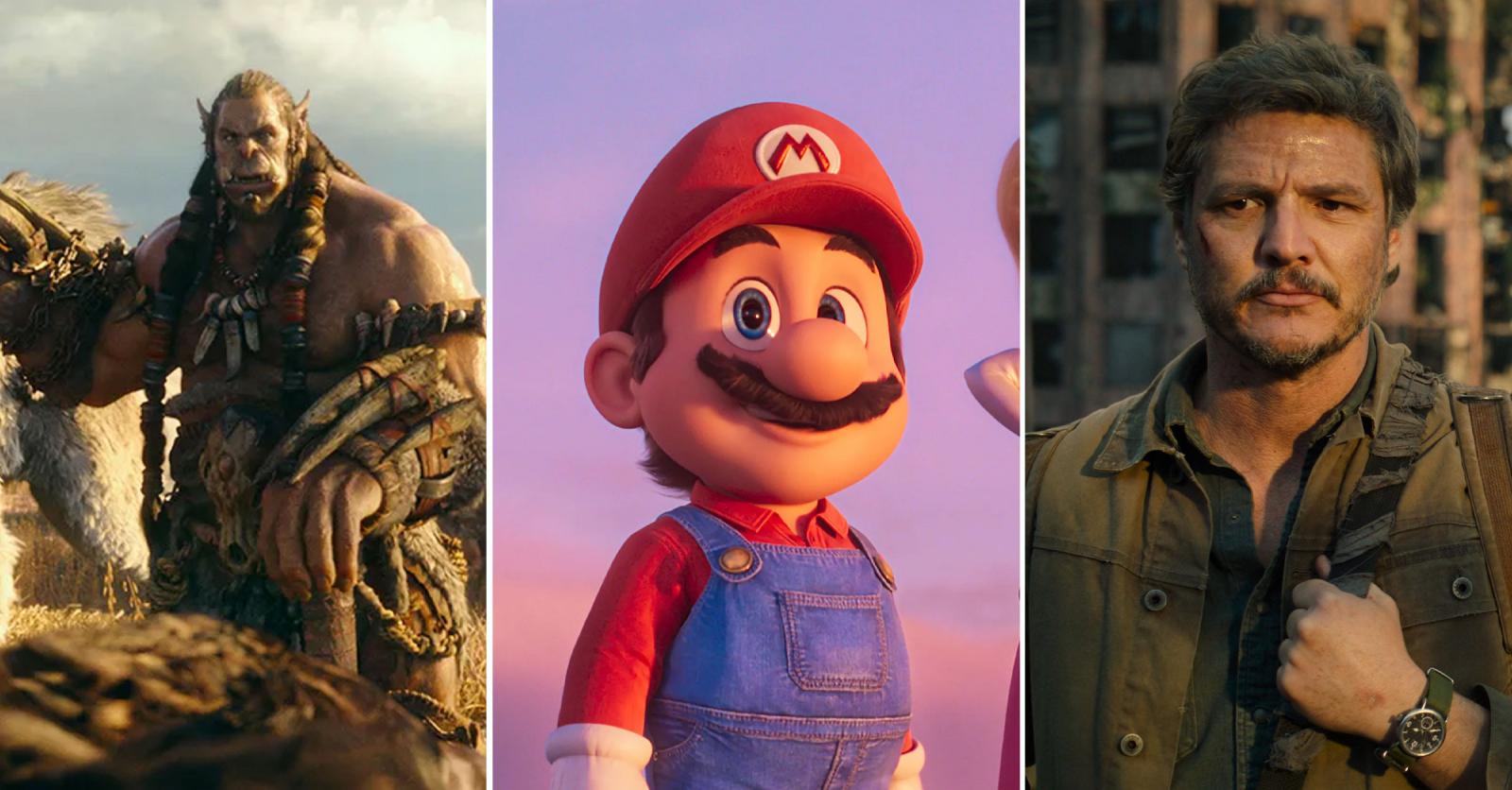15 series and movies based on video games