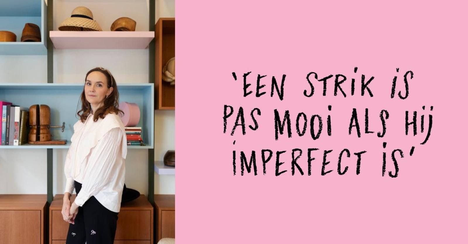 Hoedenmaker Anne Stoffels opende haar eigen atelier: ‘Pas als je perfectionisme loslaat, maak je rui