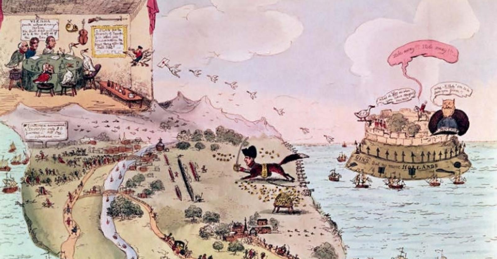 De bewogen honderd dagen van Napoleon Bonaparte