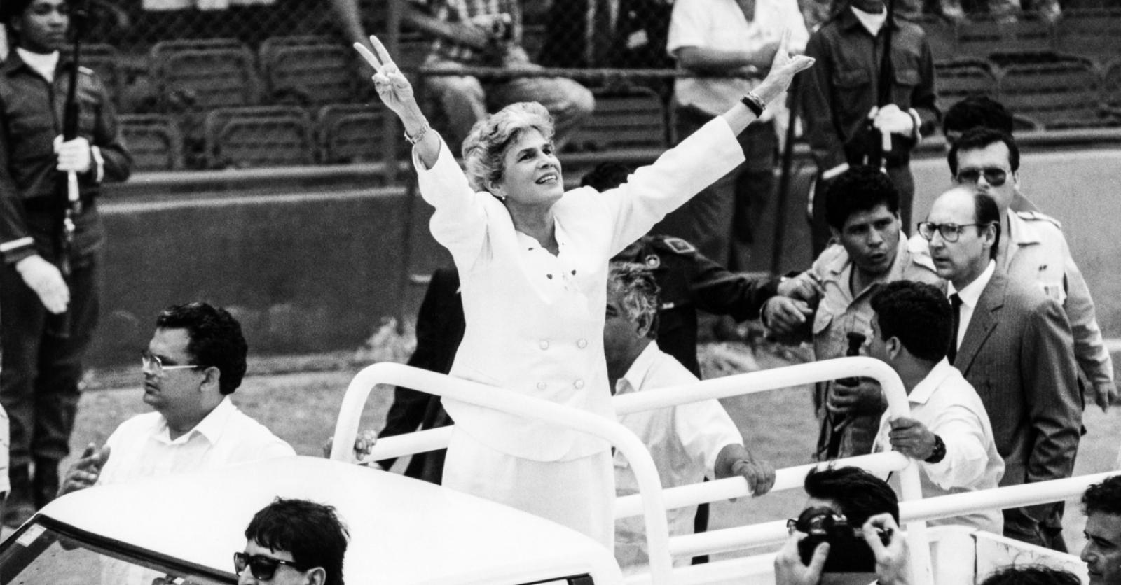 In memoriam Violeta Chamorro: heel even bracht ze hoop en vrede in het verscheurde Nicaragua