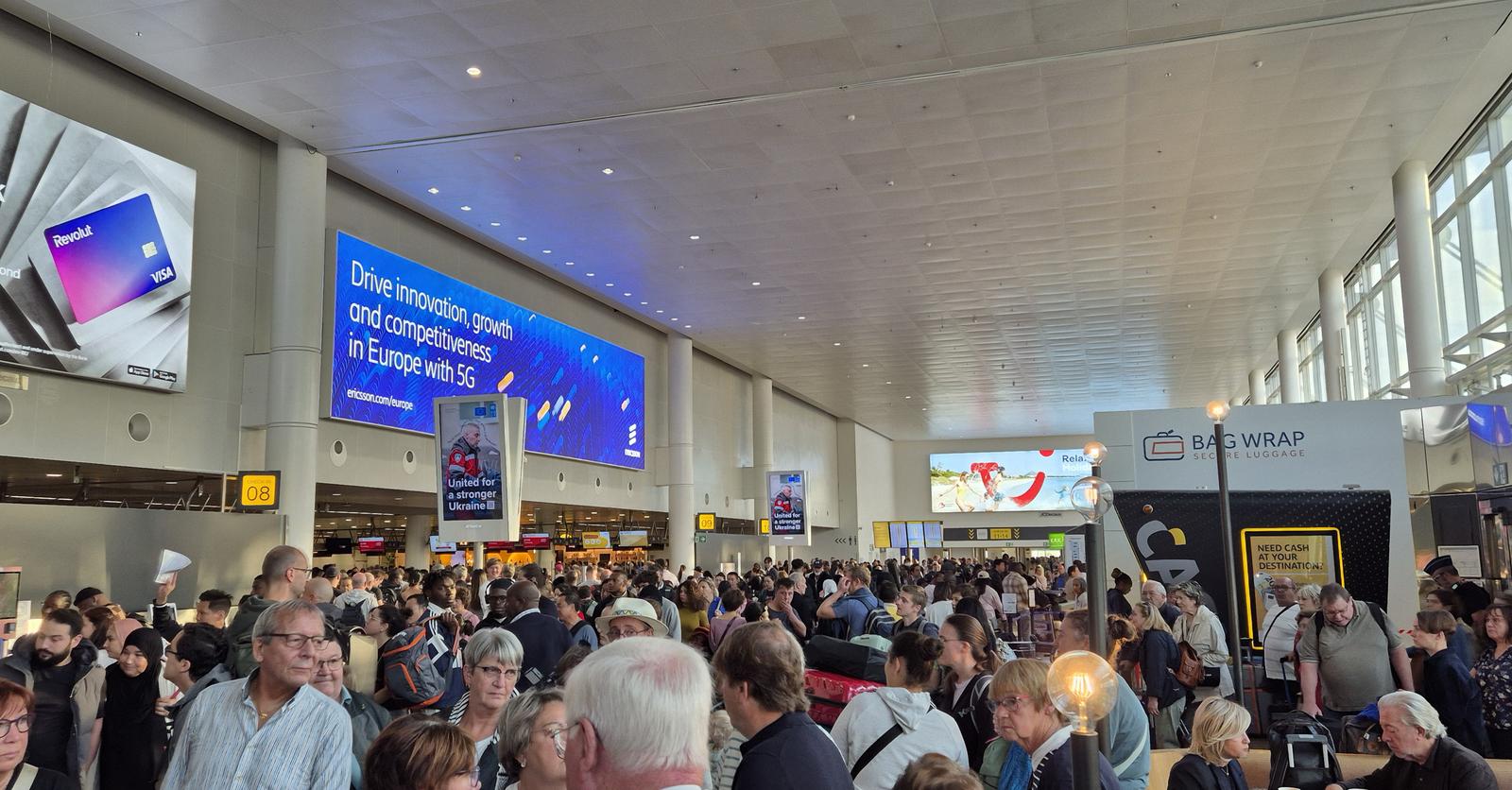 Plusieurs vols au départ Brussels Airport accusent des retards en raison d'une grève spontanée