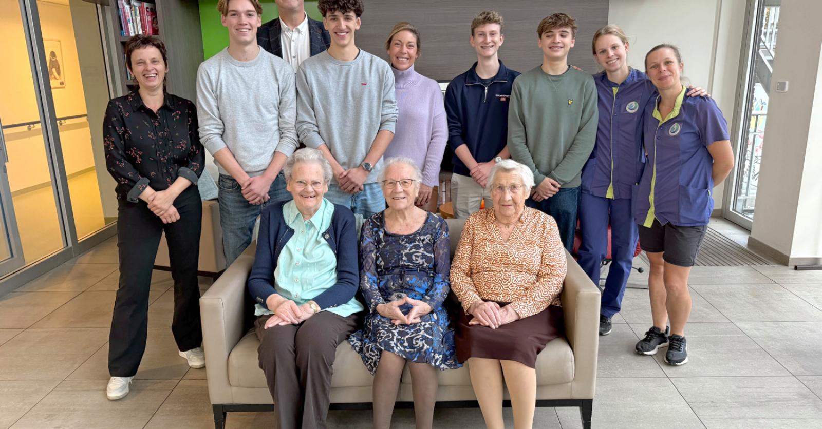 “Iedereen wil oud worden, maar niemand wil oud zijn”: leerlingen Onze-Lieve-Vrouwecollege Assebroek