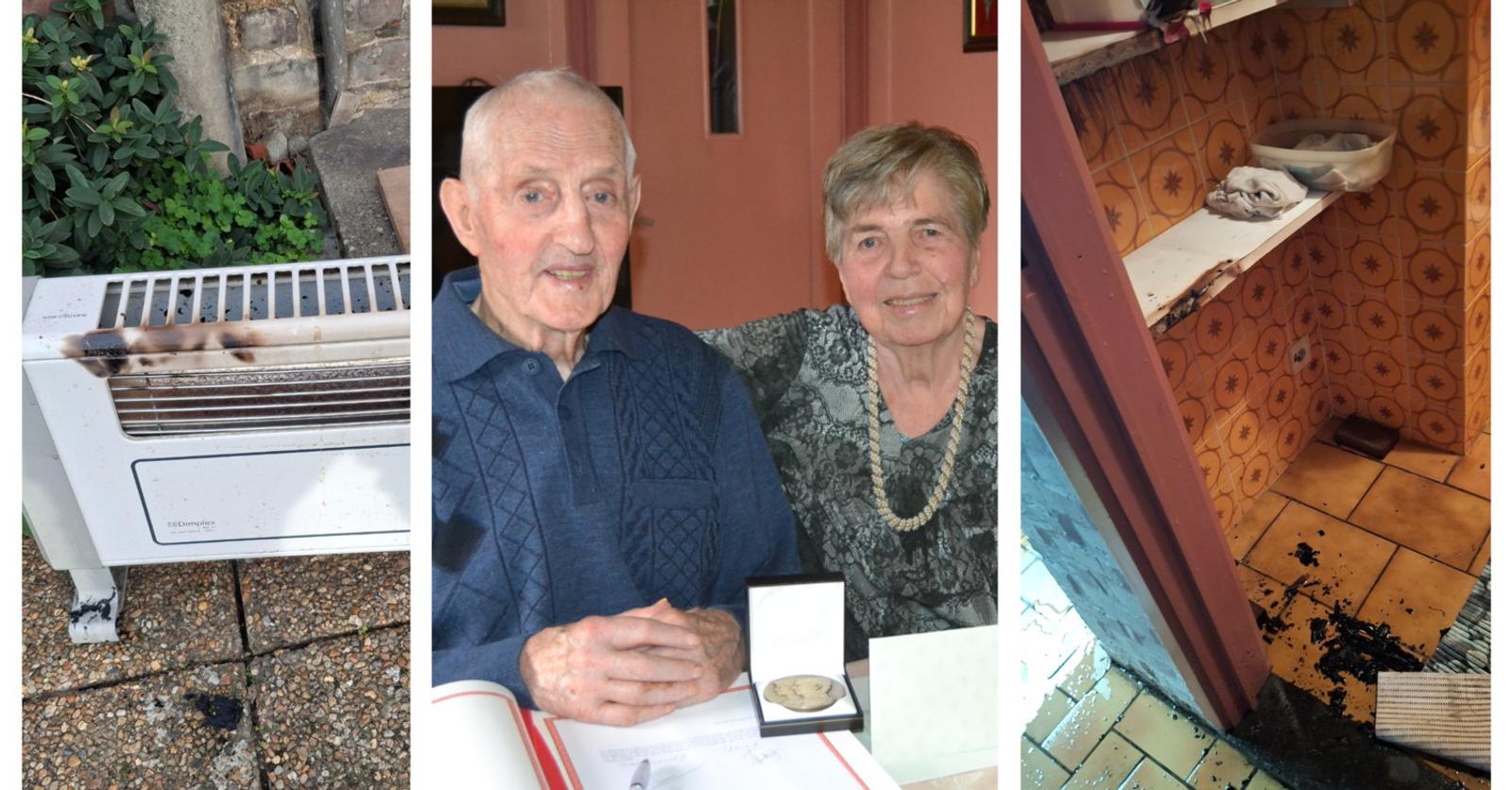 Gabriel (90) en Raïs (88) opgeschrikt door brandje: “De rook werd ...