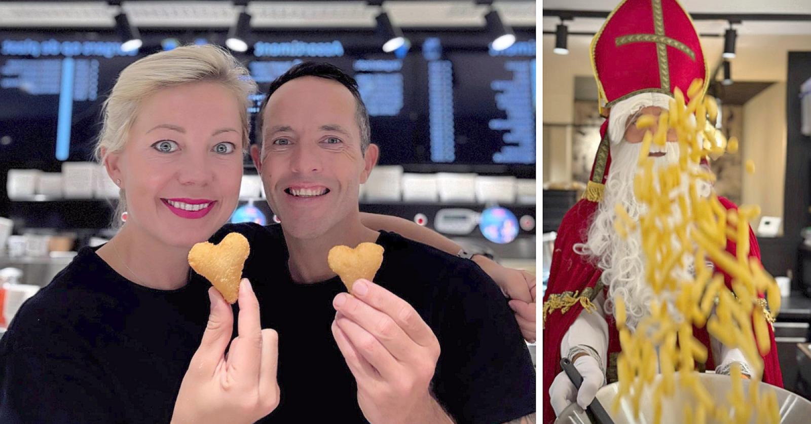 Bij frituur Passe Vite in Veurne bakt Sint-Maarten even de frietjes: “De Sint gaf ons een welverdien