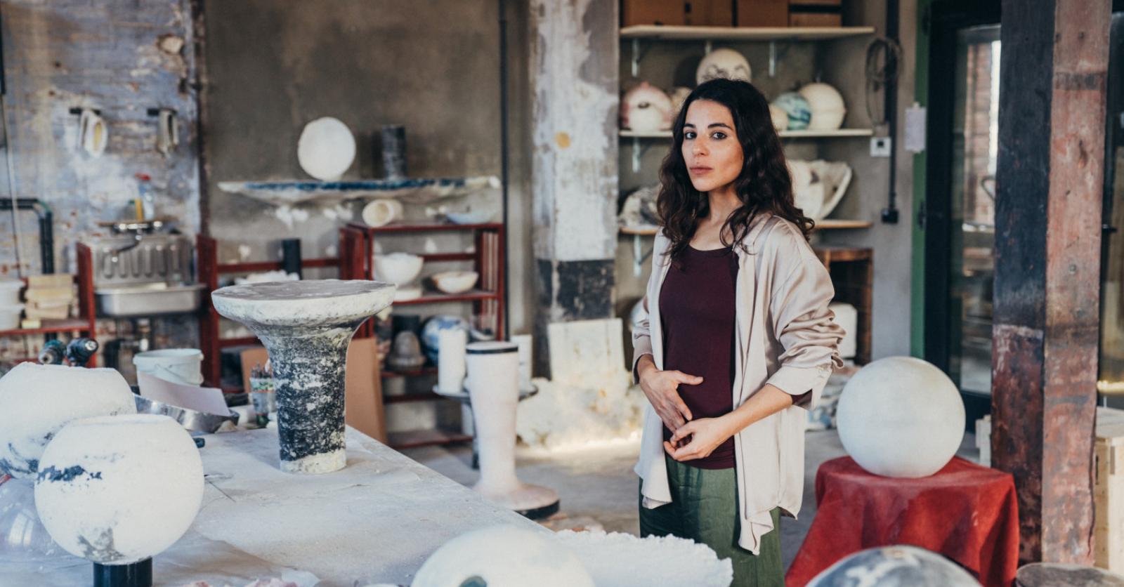 Ontwerper Roxane Lahidji bootst met zeezout kostbare materialen na: ‘In Carrara zijn bergen verminkt