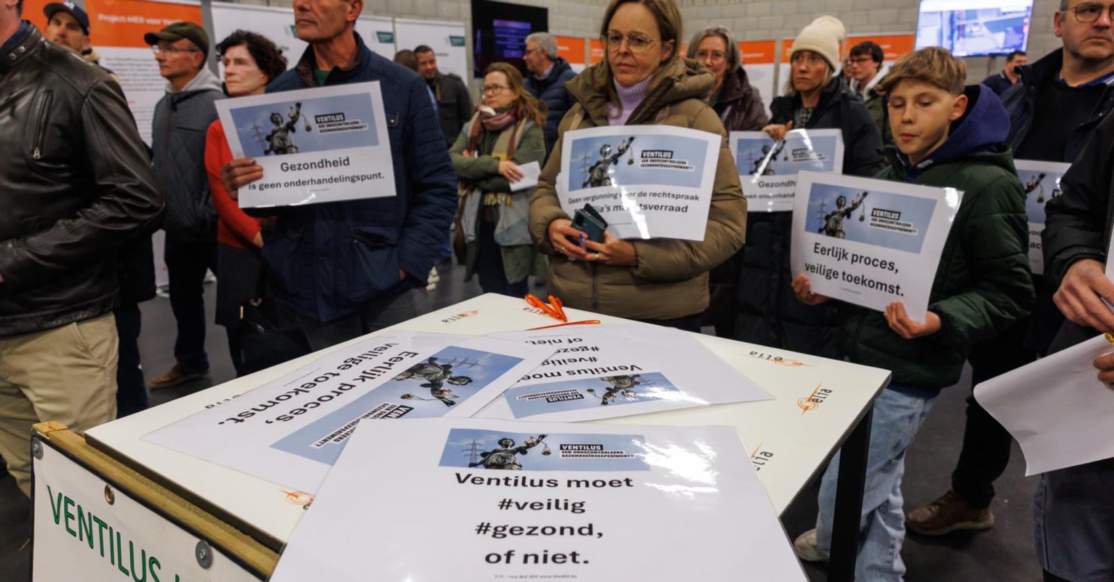 Nog eens 1.475 bezwaren op papier ingediend tegen Ventilus - KW.be