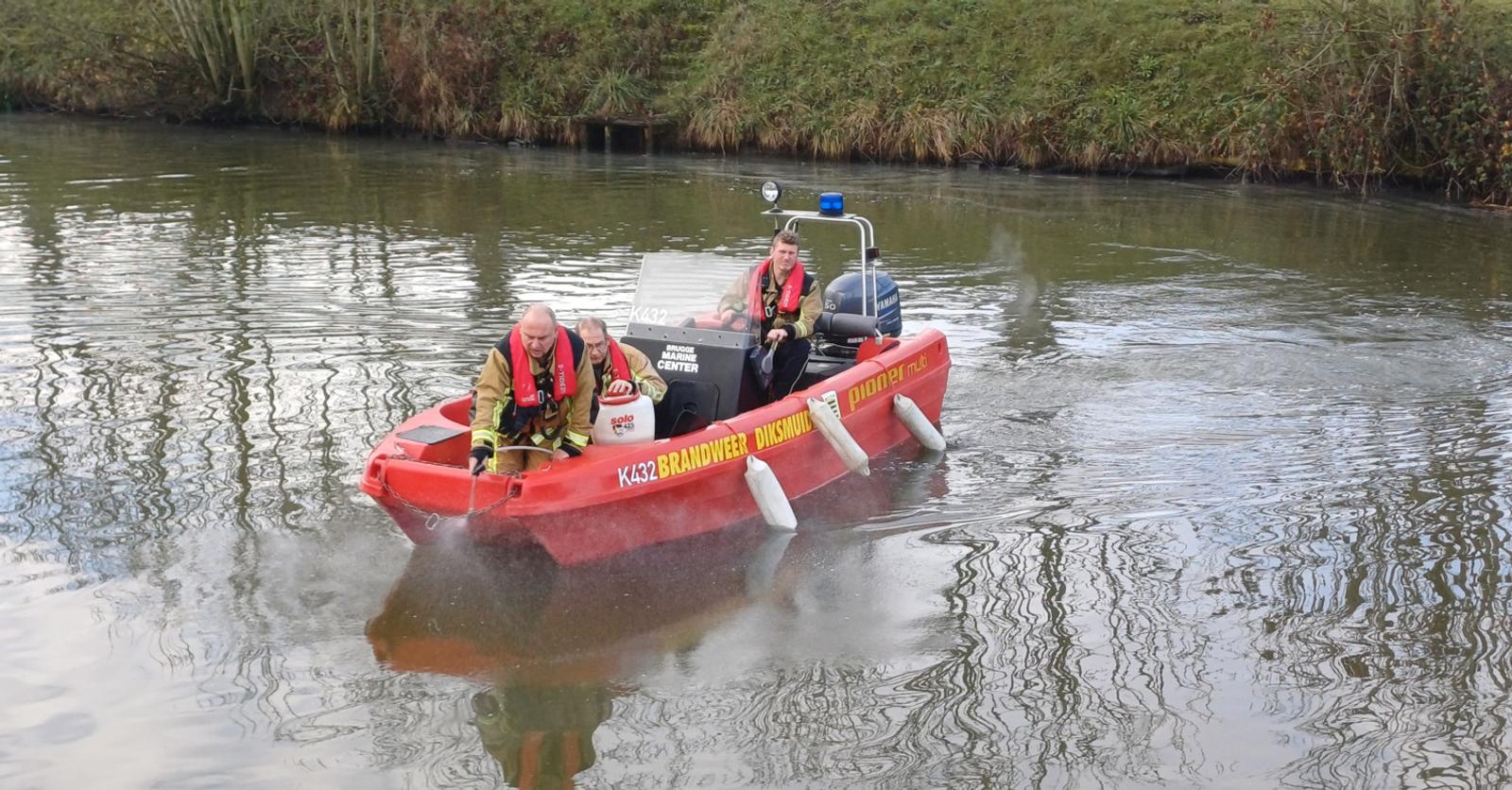 Vervuiling Opnieuw vervuiling op de IJzer in Diksmuide - KW.be