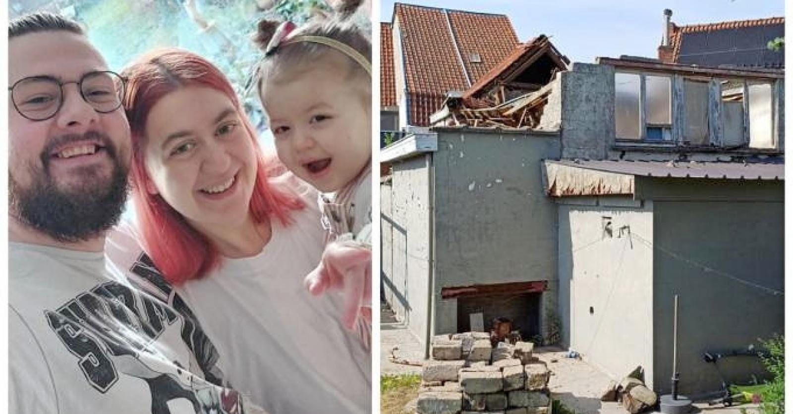 Door instorting getroffen gezin Luna, Kenny en Helena weer thuis nu: “Crowdfunding gaf ons moed en k