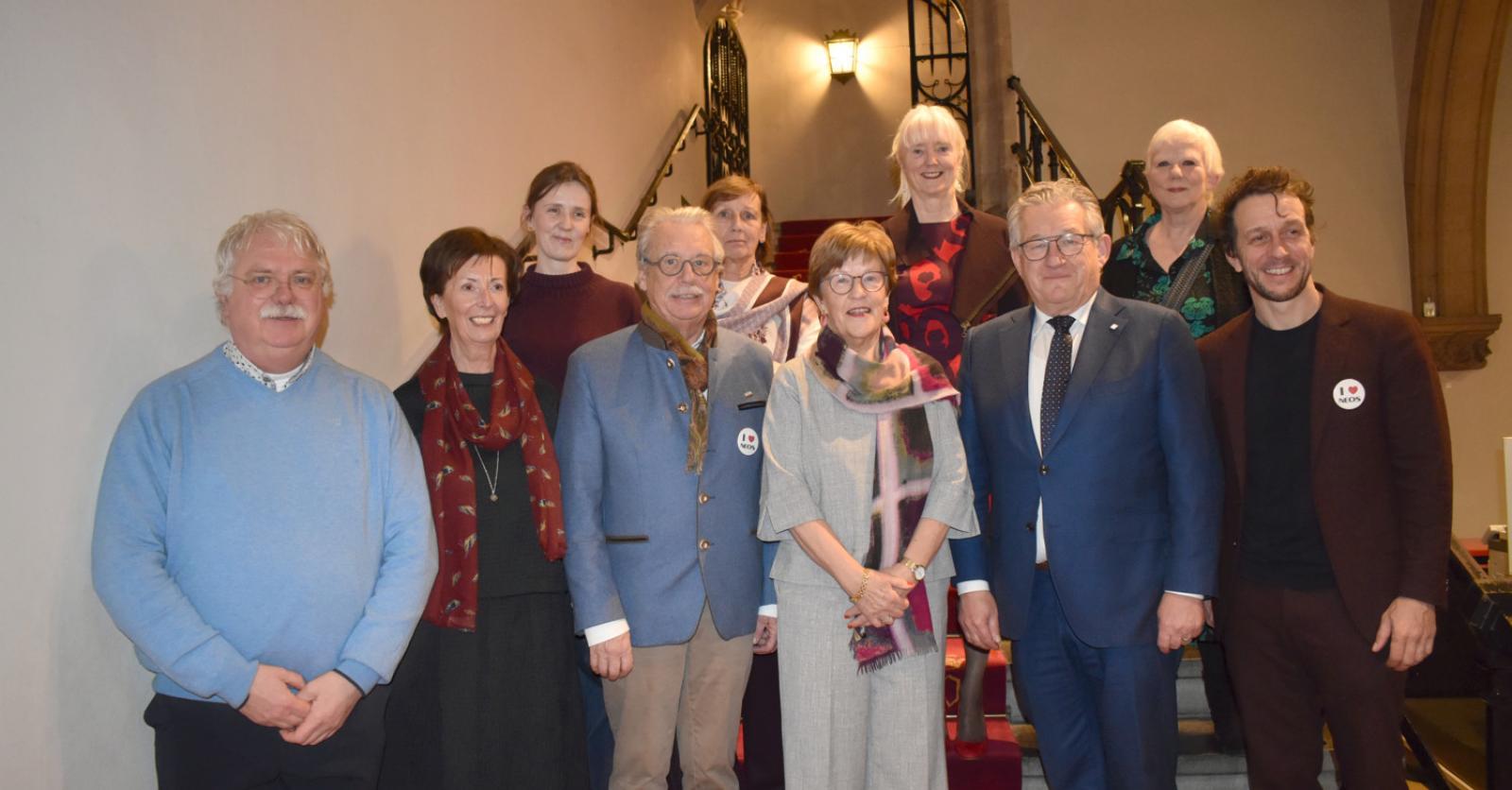 Neos Sint-Kruis ontvangen op stadhuis Brugge omdat ze 50 jaar bestaan