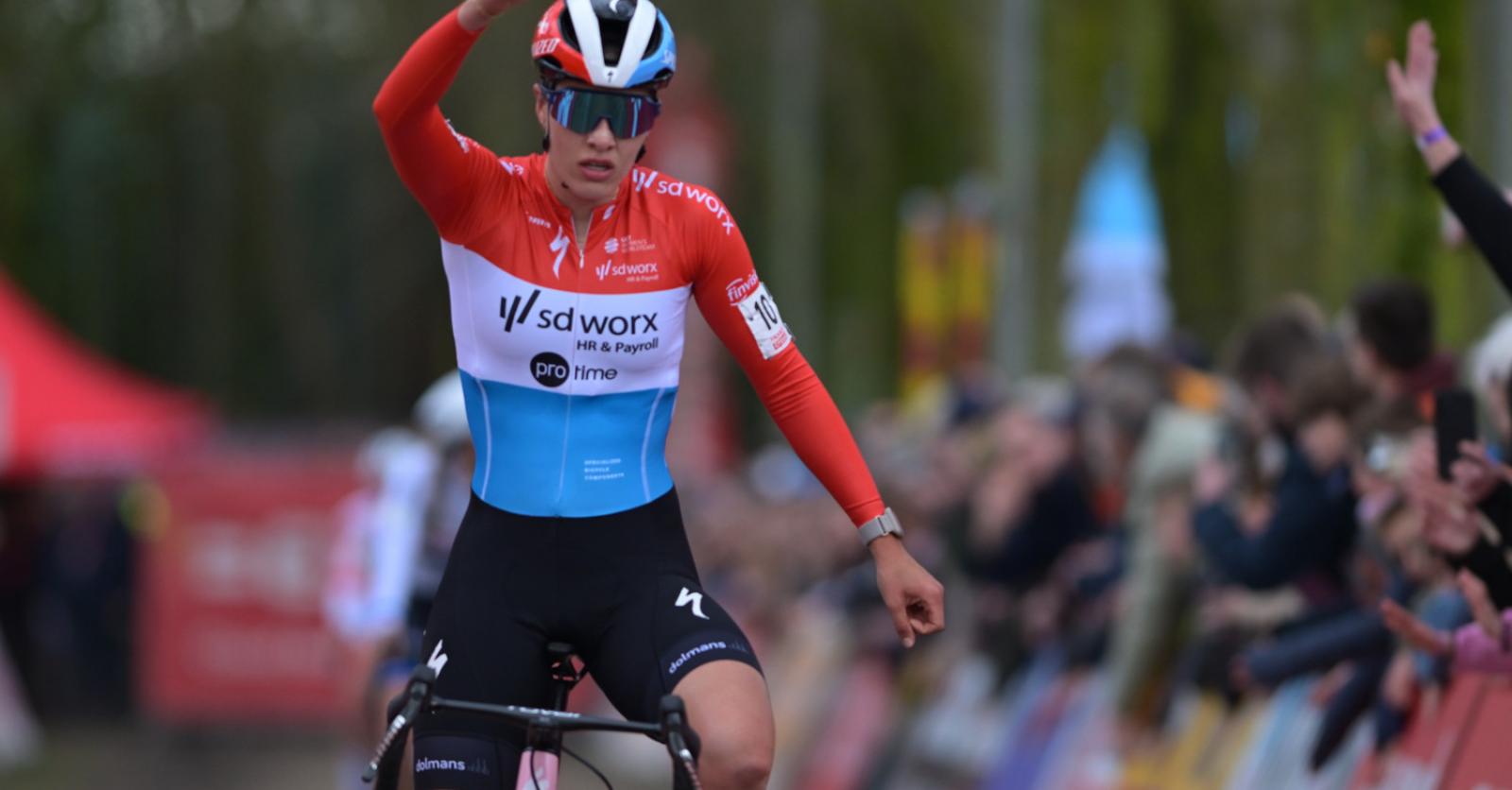 Marie Schreiber volgt zichzelf op als winnares van de Exact Cross Maldegem