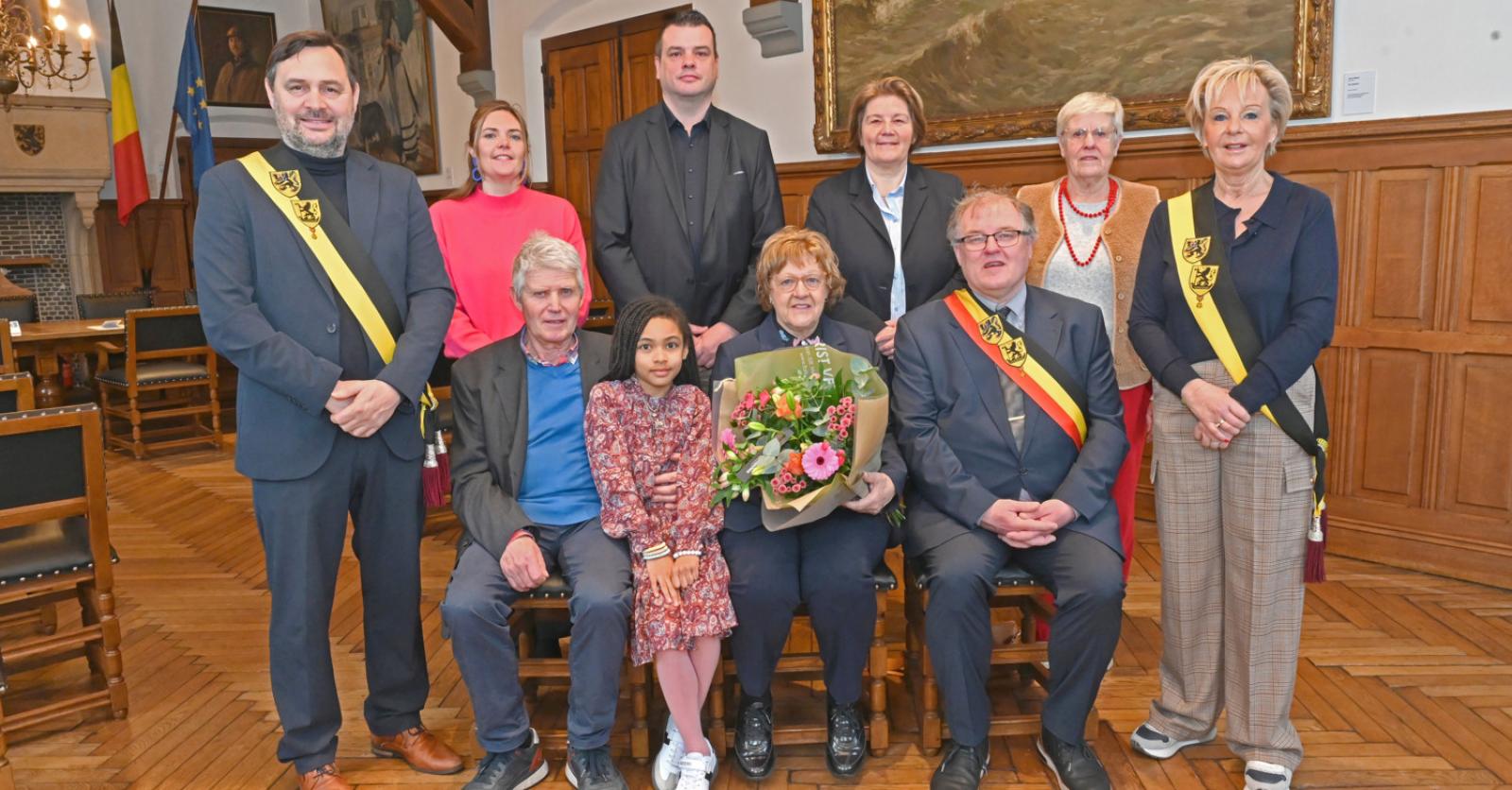 Luc en Monique vieren gouden jubileum in Nieuwpoort