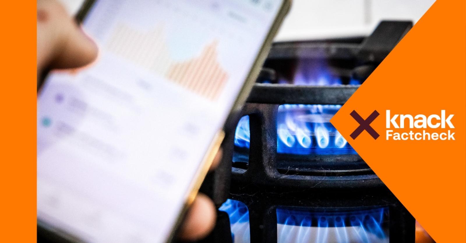 Factcheck Factcheck: energiecrisis levert overheid geen geld op (Knack)