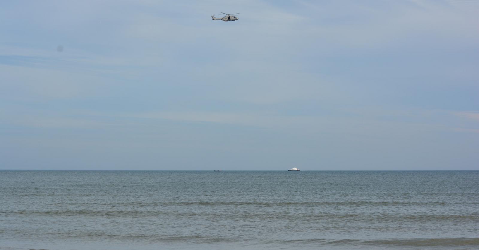 Reddingsactie opgestart voor kitesurfer in nood in Nieuwpoort maar snel terug afgeblazen