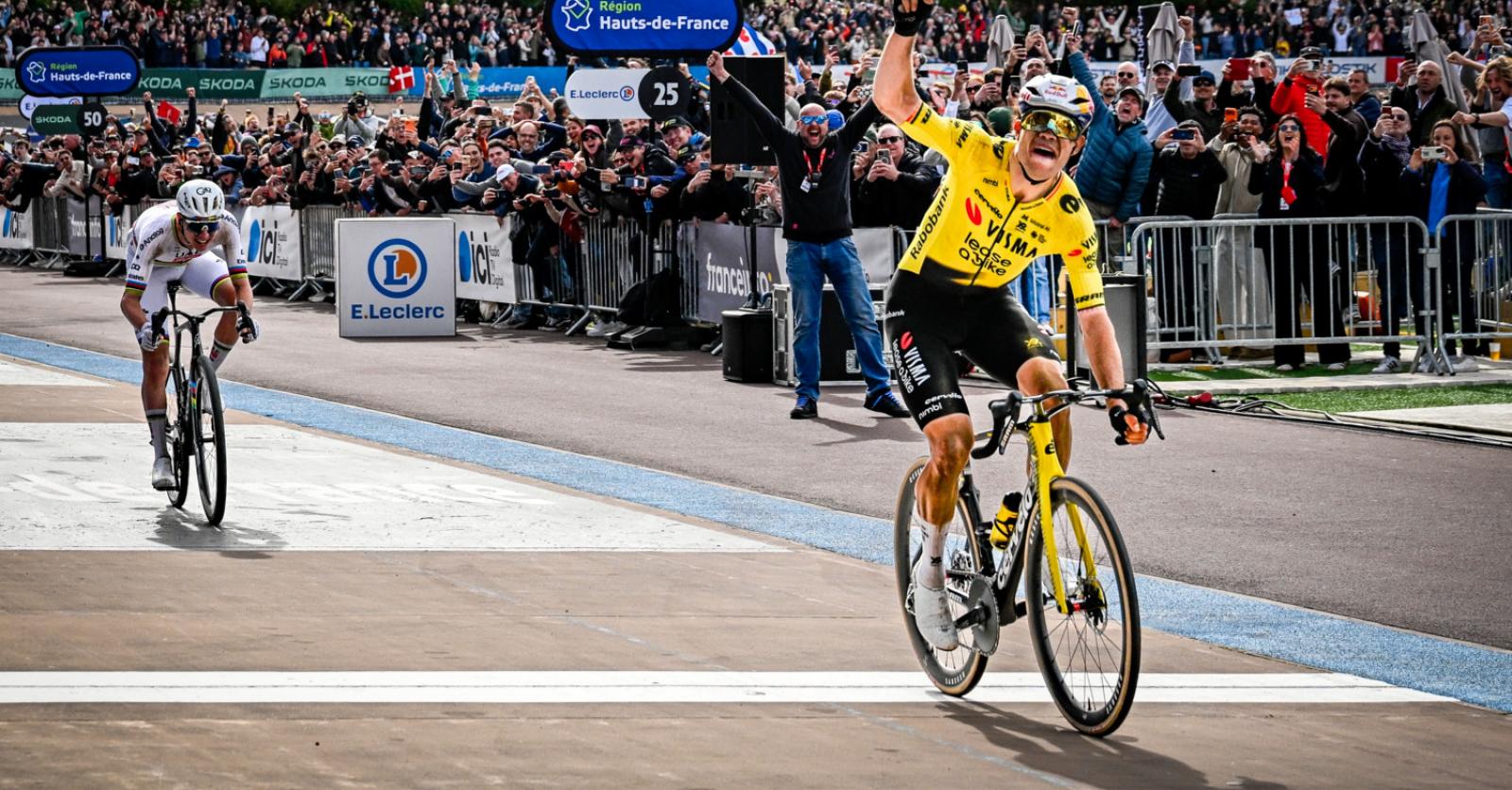 Wout van Aert enfin sacré à Roubaix: pourquoi il préférait le «Paradis du Nord» au Tour des Flandres
