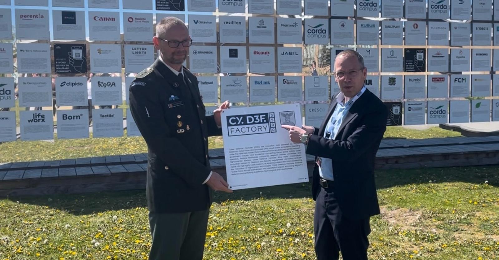 Defensie opent derde Cyber Defence Factory op Corda Campus in Hasselt