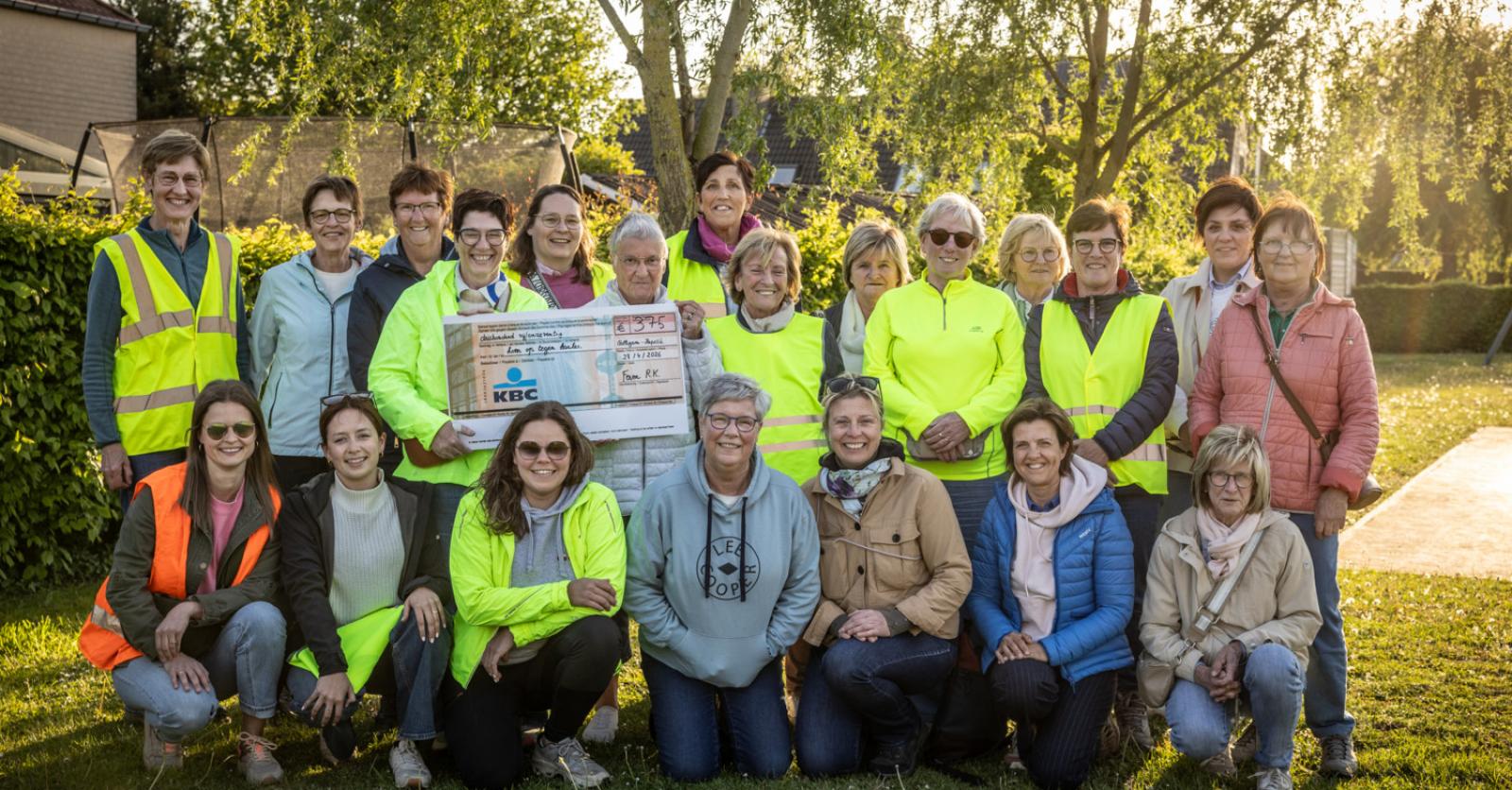 Ferm Rollegem-Kapelle stapt ten voordele van het goede doel