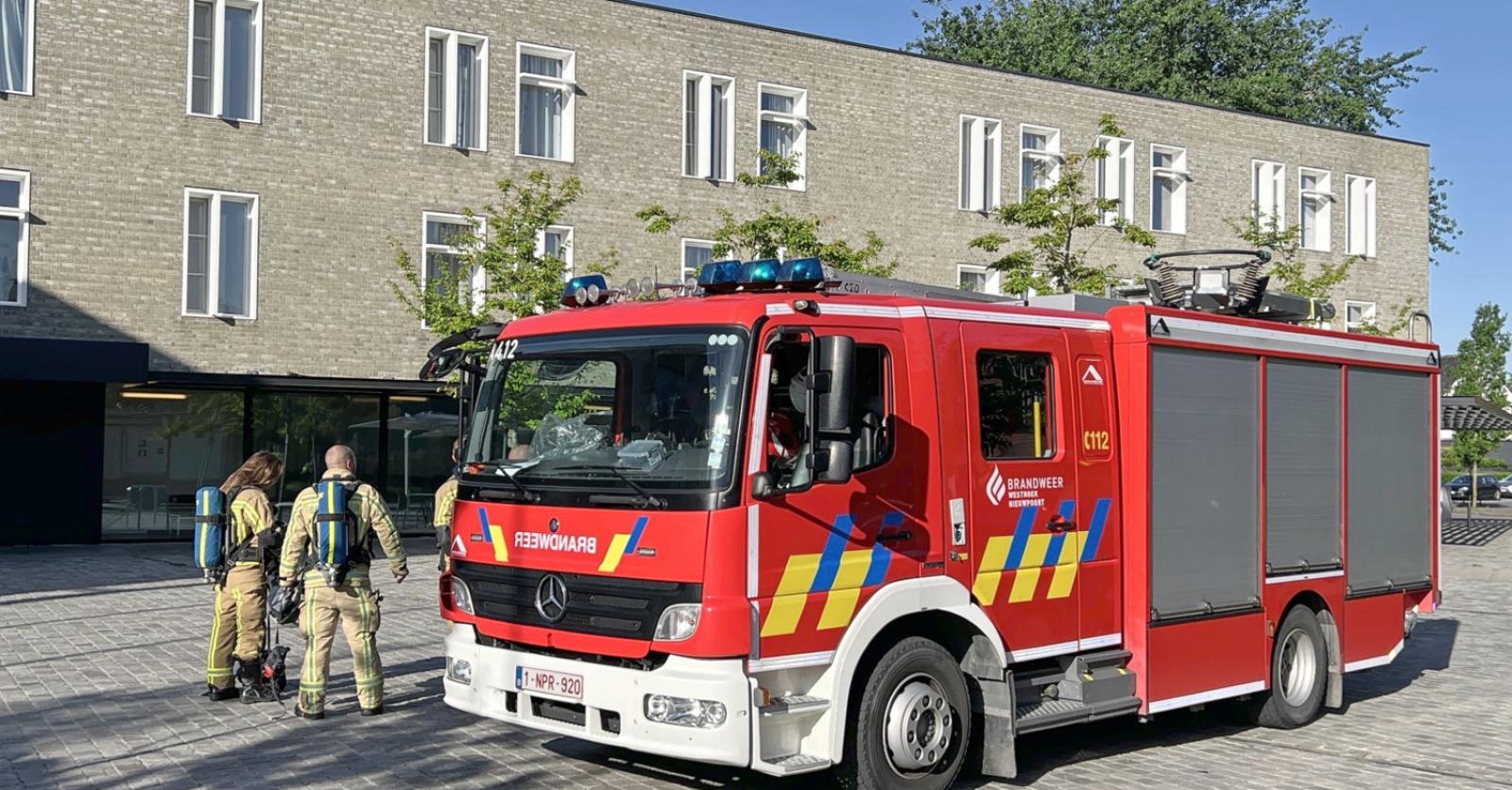Hulpdiensten rukken uit naar De Zathe voor mogelijke gasgeur