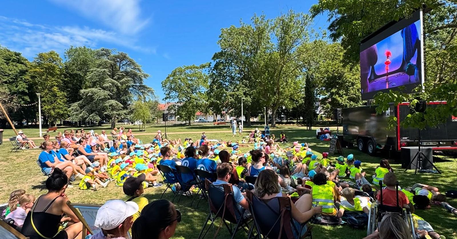 Openuchtcinema voor kinderen in Nieuwpoort