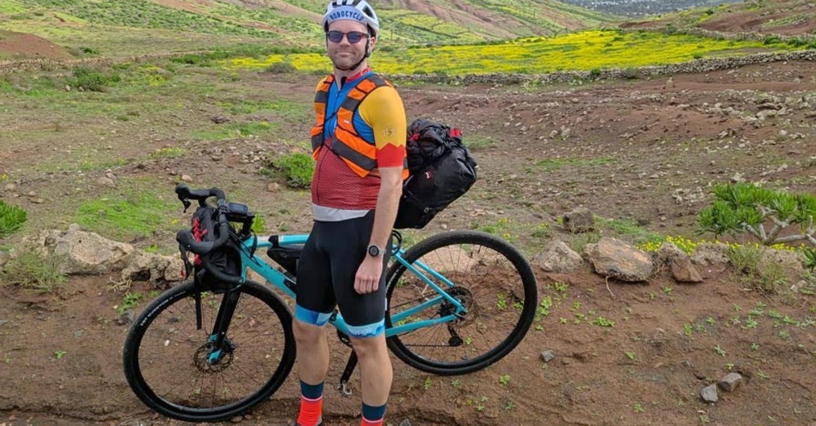 Davy Casteleyn (38) bedwingt voor het goede doel de 1.060 km lange fietstocht ‘The Ardennes Monster’