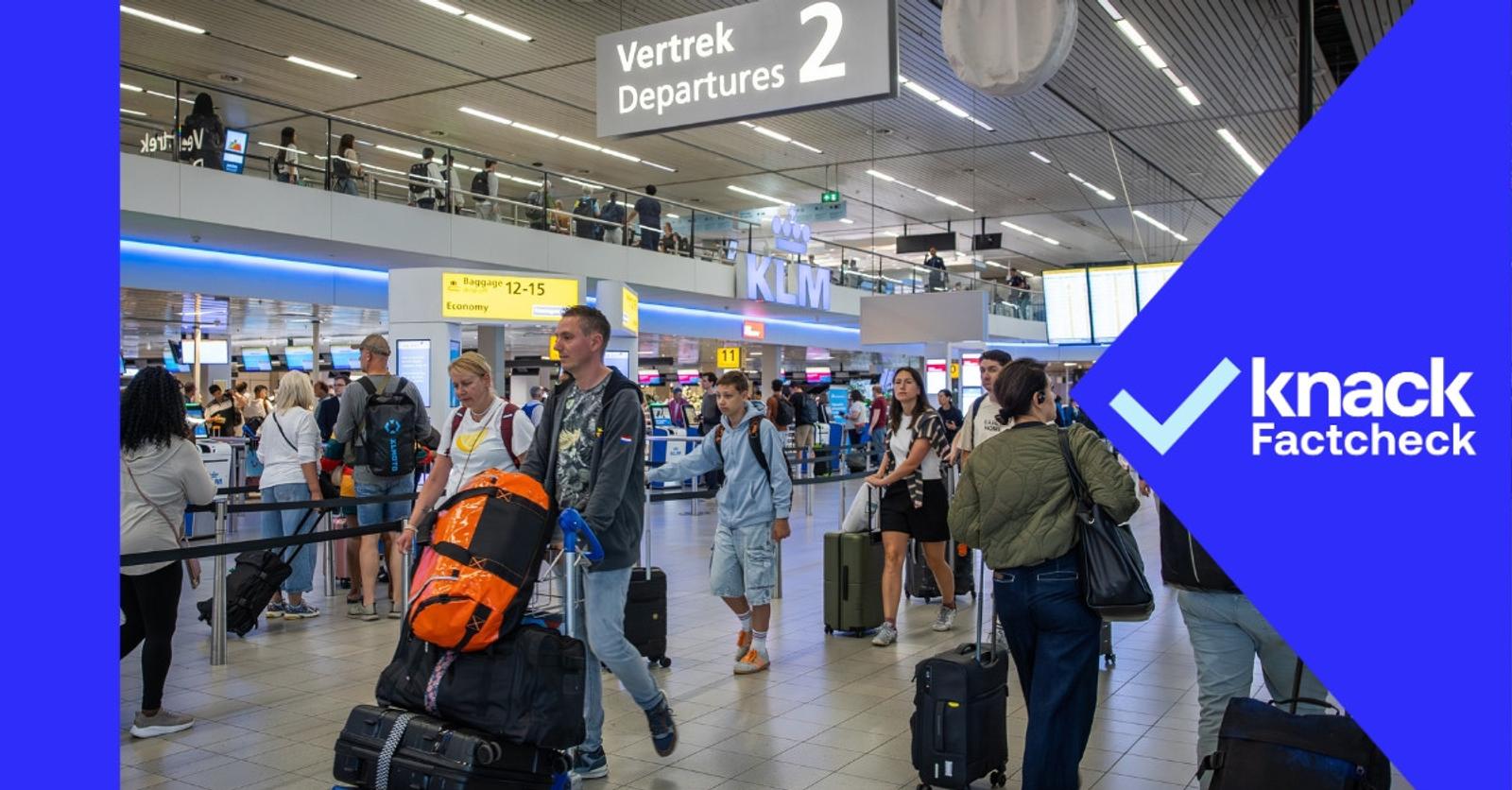 Factcheck: ja, de Nederlandse luchthaven Schiphol heeft een lage-emissiezone, maar die geldt niet vo