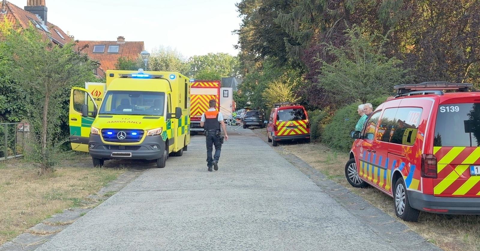 Villa in Sint-Kruis onbewoonbaar na brand in hobbykamer