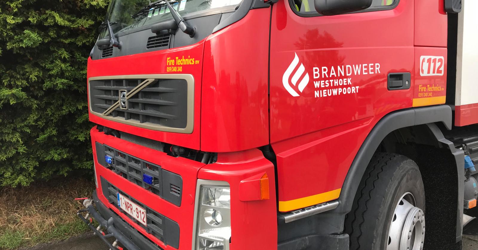 Stuk weide afgebrand door vonken van bosmaaier (Krant van West-Vlaanderen)