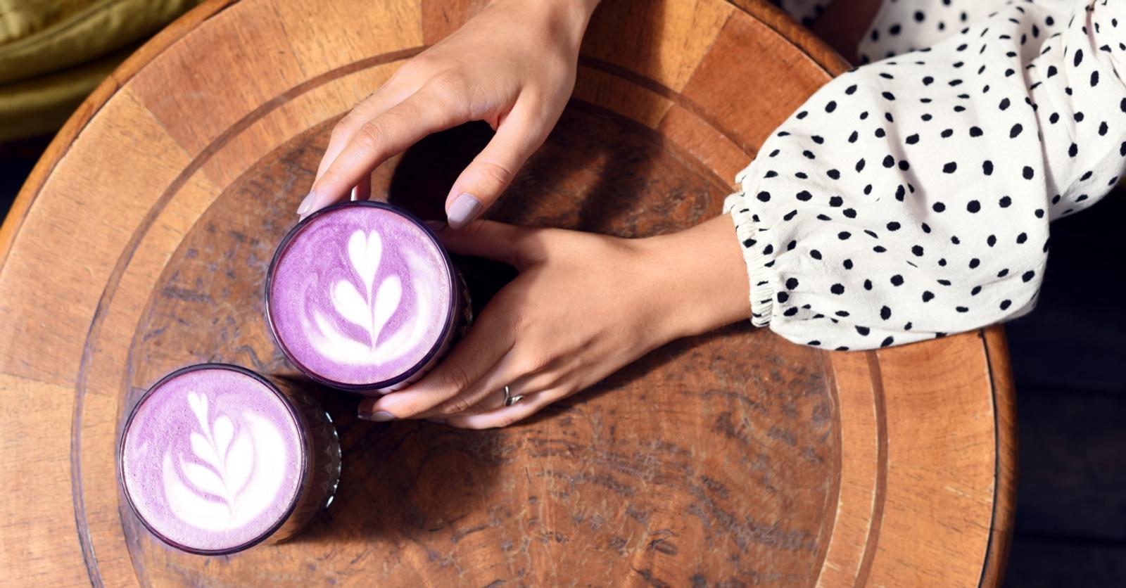 Comment l’ube, petit tubercule violet, a explosé en popularité: «Les clients voient la boisson sur la table d’à côté et demandent à la goûter»