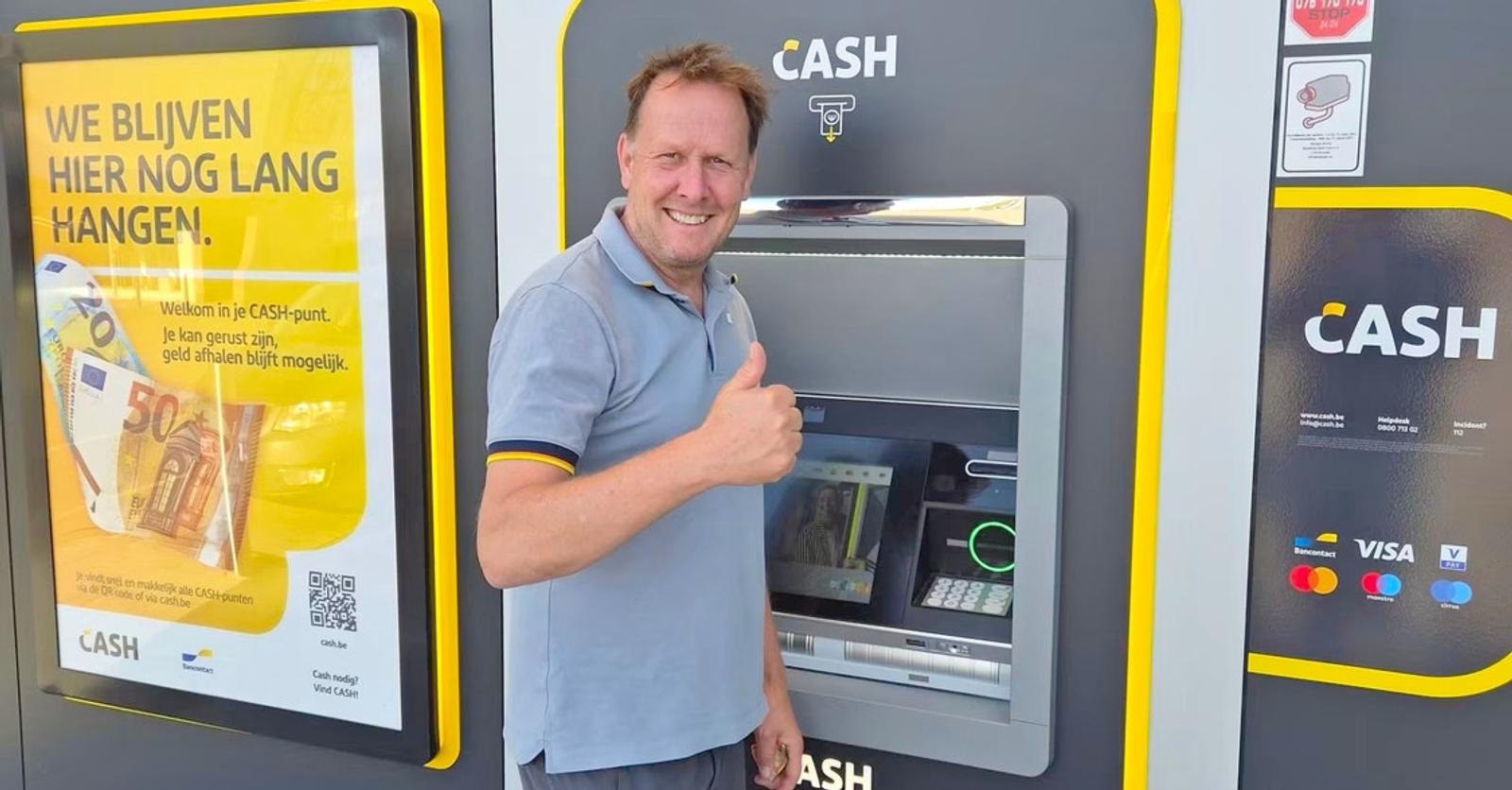 Nieuw Cash-punt van Batopin in Oedelem