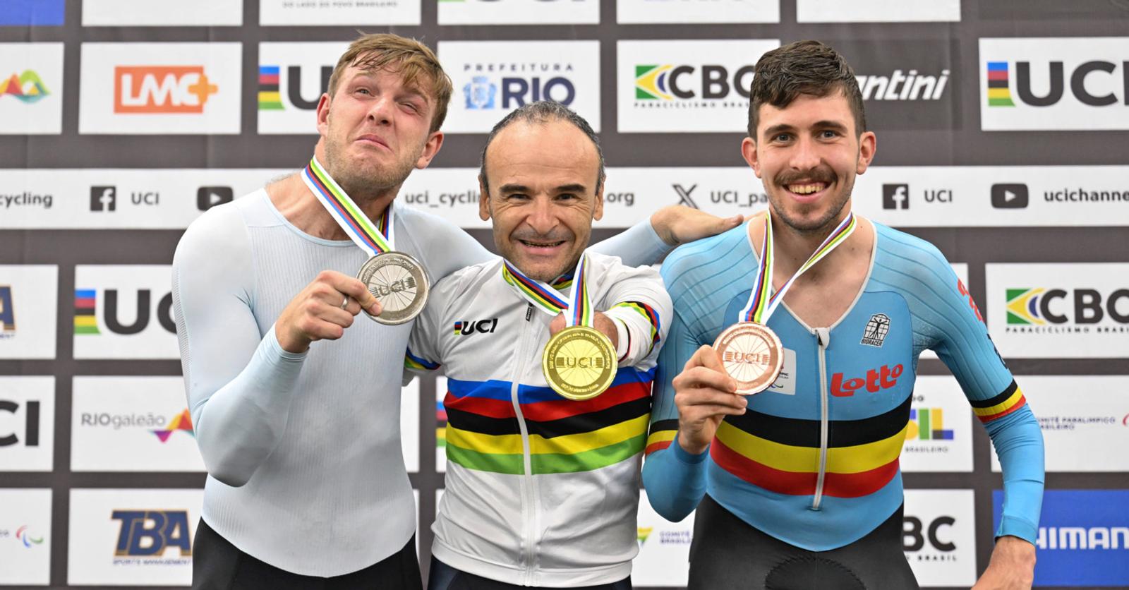 Lennert Vanlathem trekt naar WK G-baanwielrennen in Apeldoorn: 