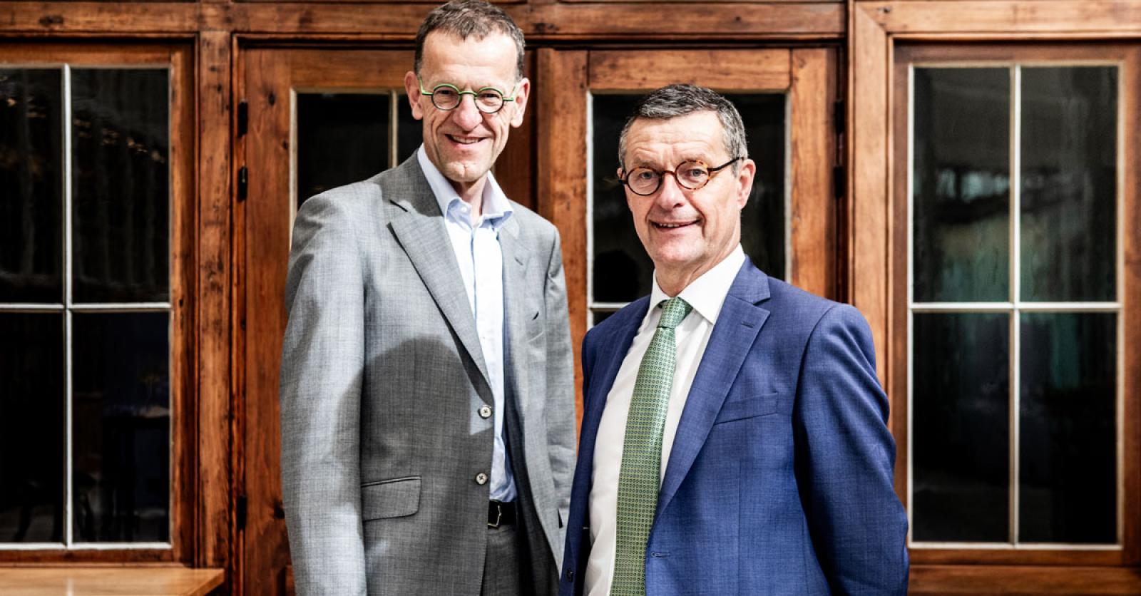 Dirk Wouters (Bank Van Breda) en Michel Buysschaert (Delen Private Bank): ‘De complementariteit tuss