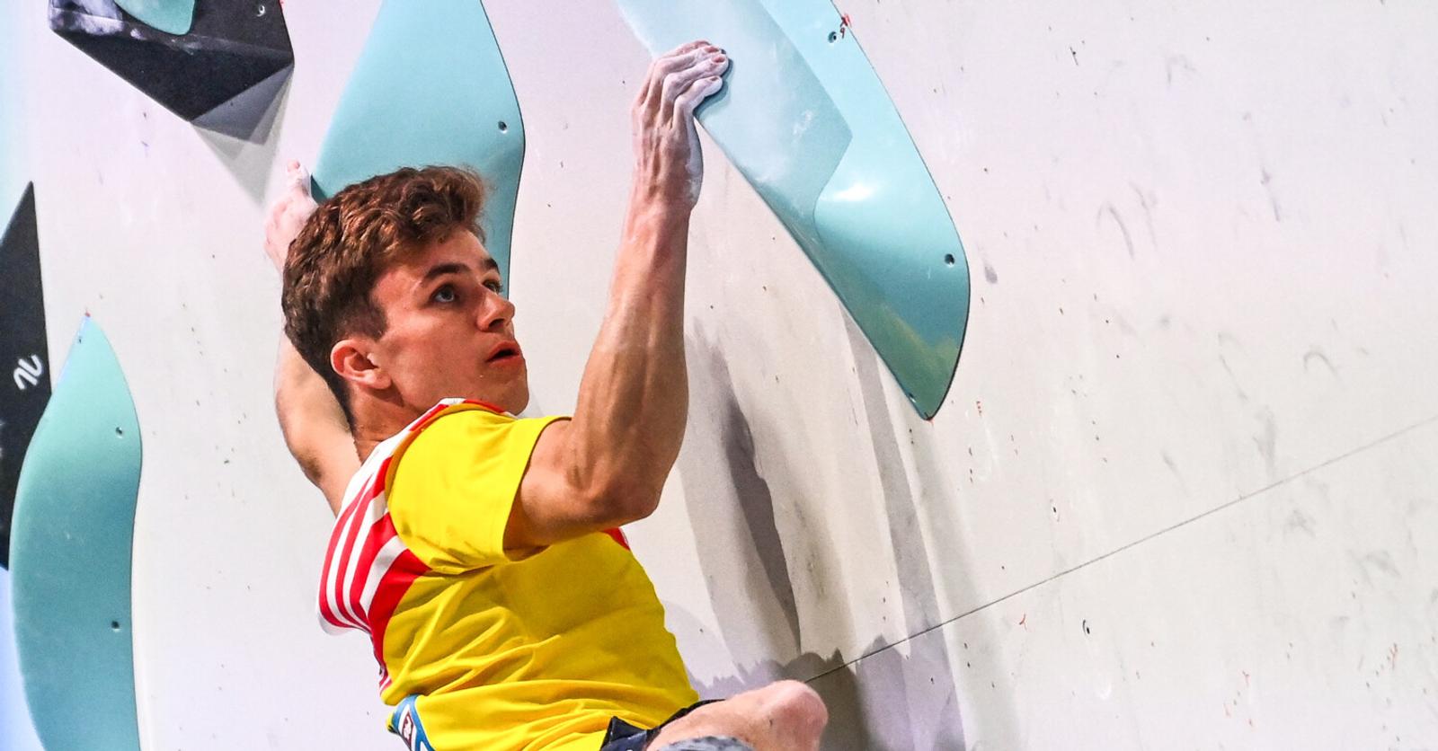Sportklimmer Hannes Van Duysen: ‘Klimmen is als schaken. Elke beweging heeft gevolgen voor de volgen