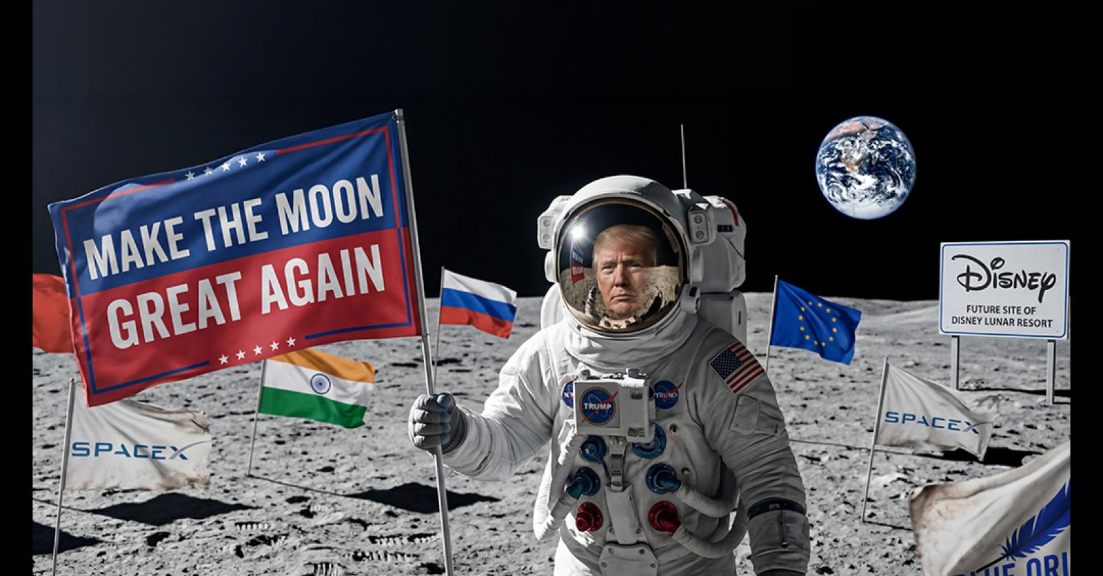 Le Coucou Charles de la semaine: «Make the Moon Great Again»