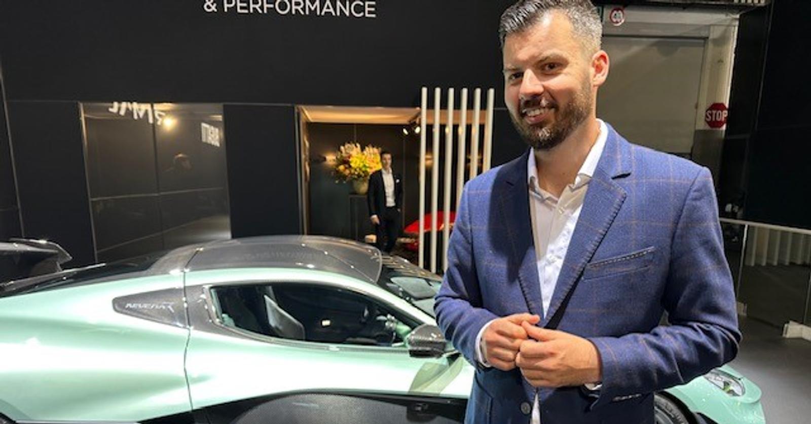 La vedette du Salon de l’Auto, c’est Mate Rimac