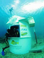 onderwater postkantoor