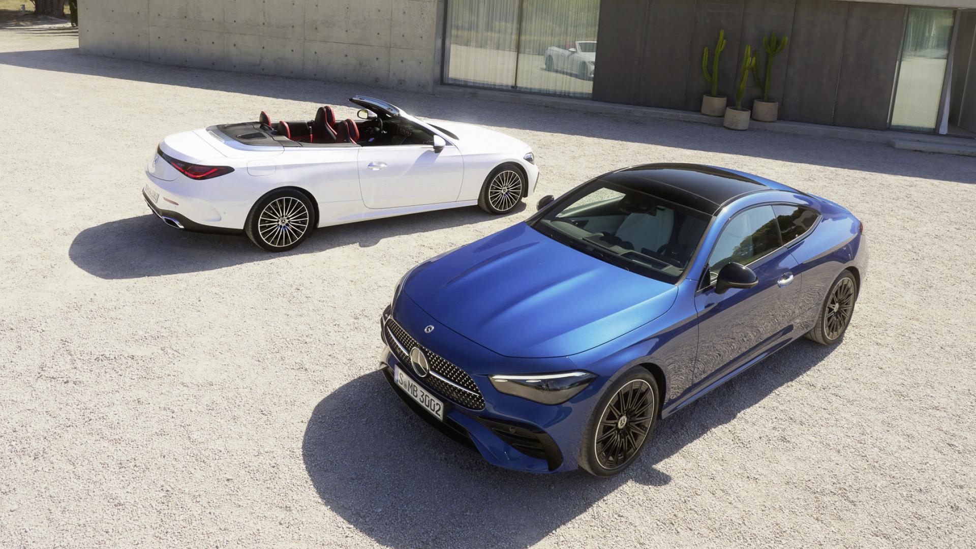Mercedes lance un nouveau duo de coupé et cabriolet baptisé CLE