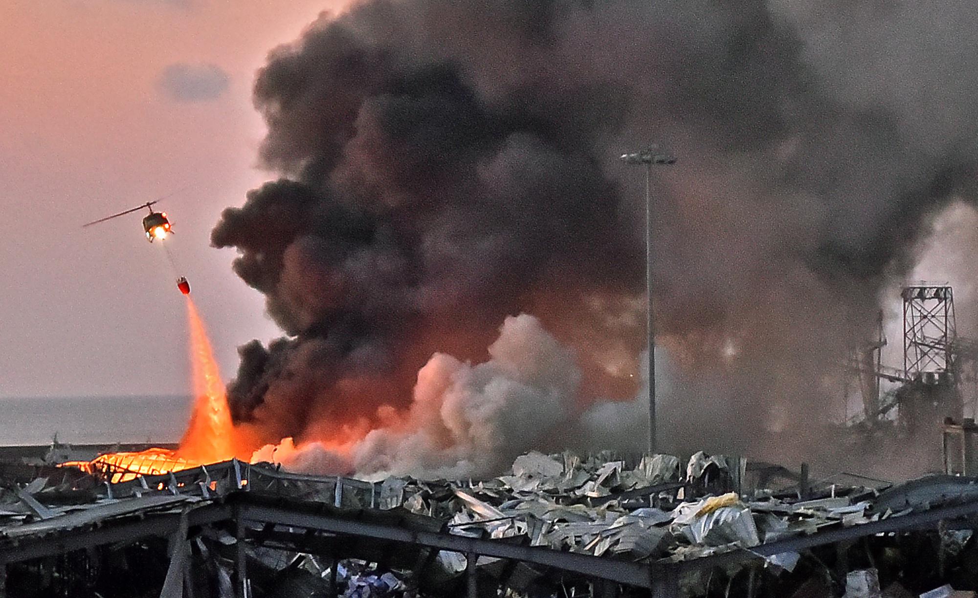 Liban : les déflagrations seraient dues à l'explosion de 2 750 tonnes de  nitrate d'ammonium dans le port - La Voix du Nord