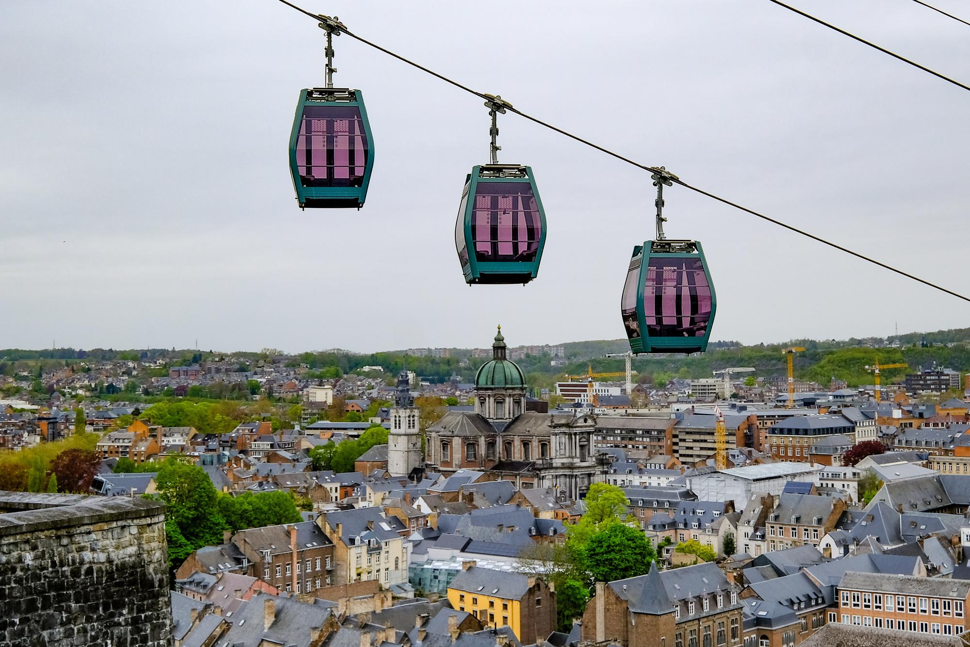 Le Téléphérique De Namur Est Officiellement En Fonction