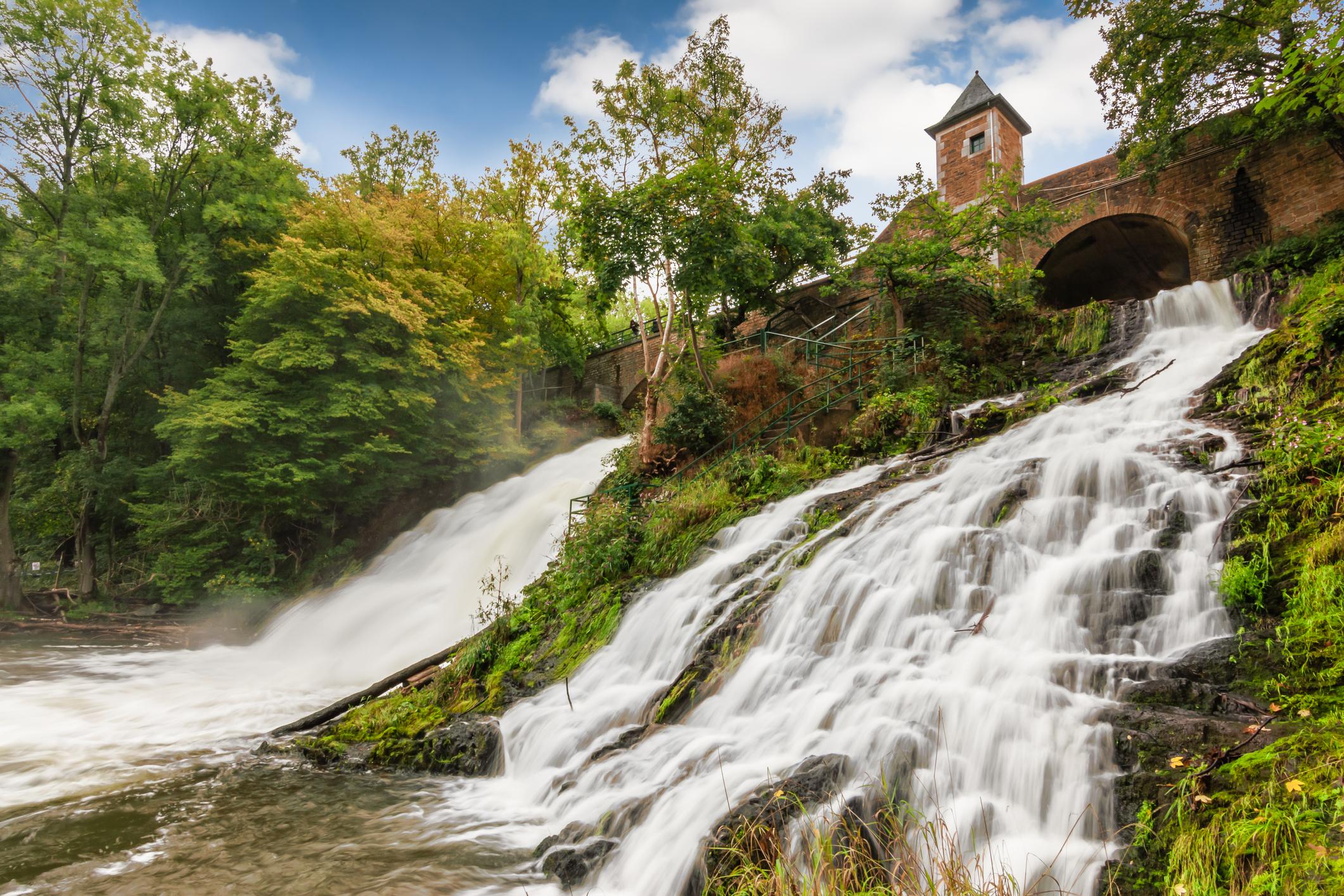 La plus haute cascade naturelle de Belgique se trouve en province de Liège