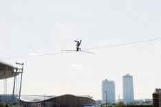 Tatiana funambule, des Cévennes au stade de France