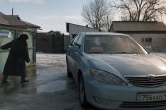 Kazakhstan : Mamie et son taxi