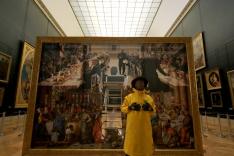 Sous le street-art, le Louvre