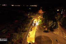 Convois exceptionnels : transports de l'extrême en famille