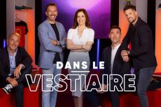 Dans le vestiaire !