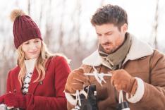 Noël sous les aurores boréales